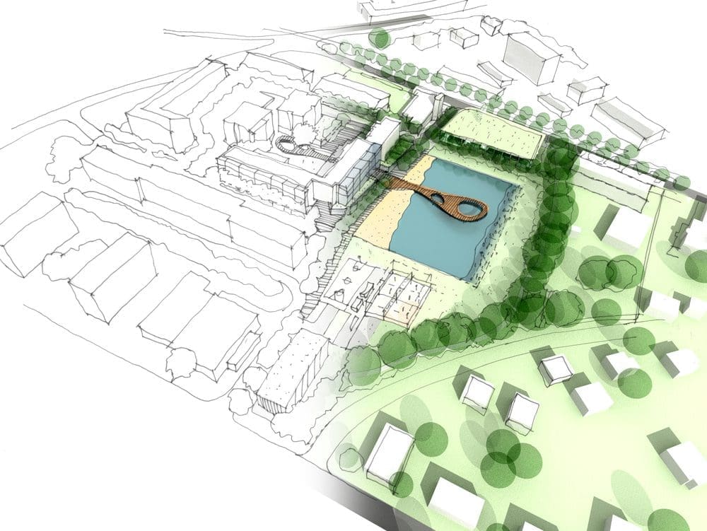 Illustration,Of,An,Idea,And,Implementation,Of,Urban,Design